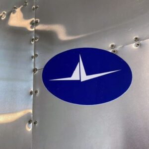FLT Oval Removable Bumper Sticker
